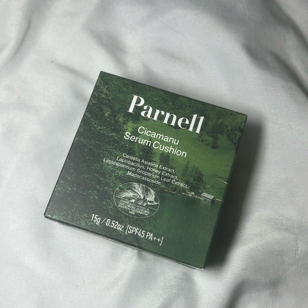 Parnell Cicamanu serum Cushion Foundation (Shade 23) Korean skincare/makeup